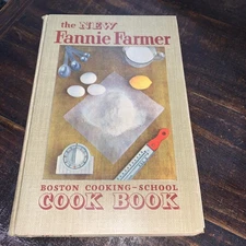 The New Fannie Farmer Boston Cooking School Cook Book 1951 - 9th Edition