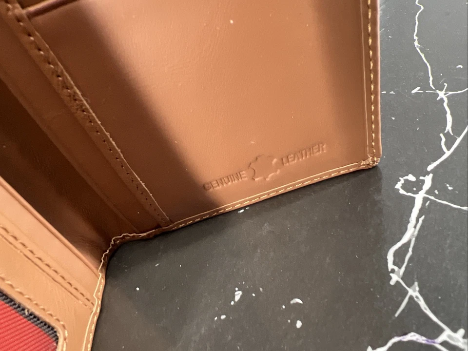 Montana west Men's Wallet Cactus concho Brown Genuine Leather & Cow Hair - Image 3 of 4