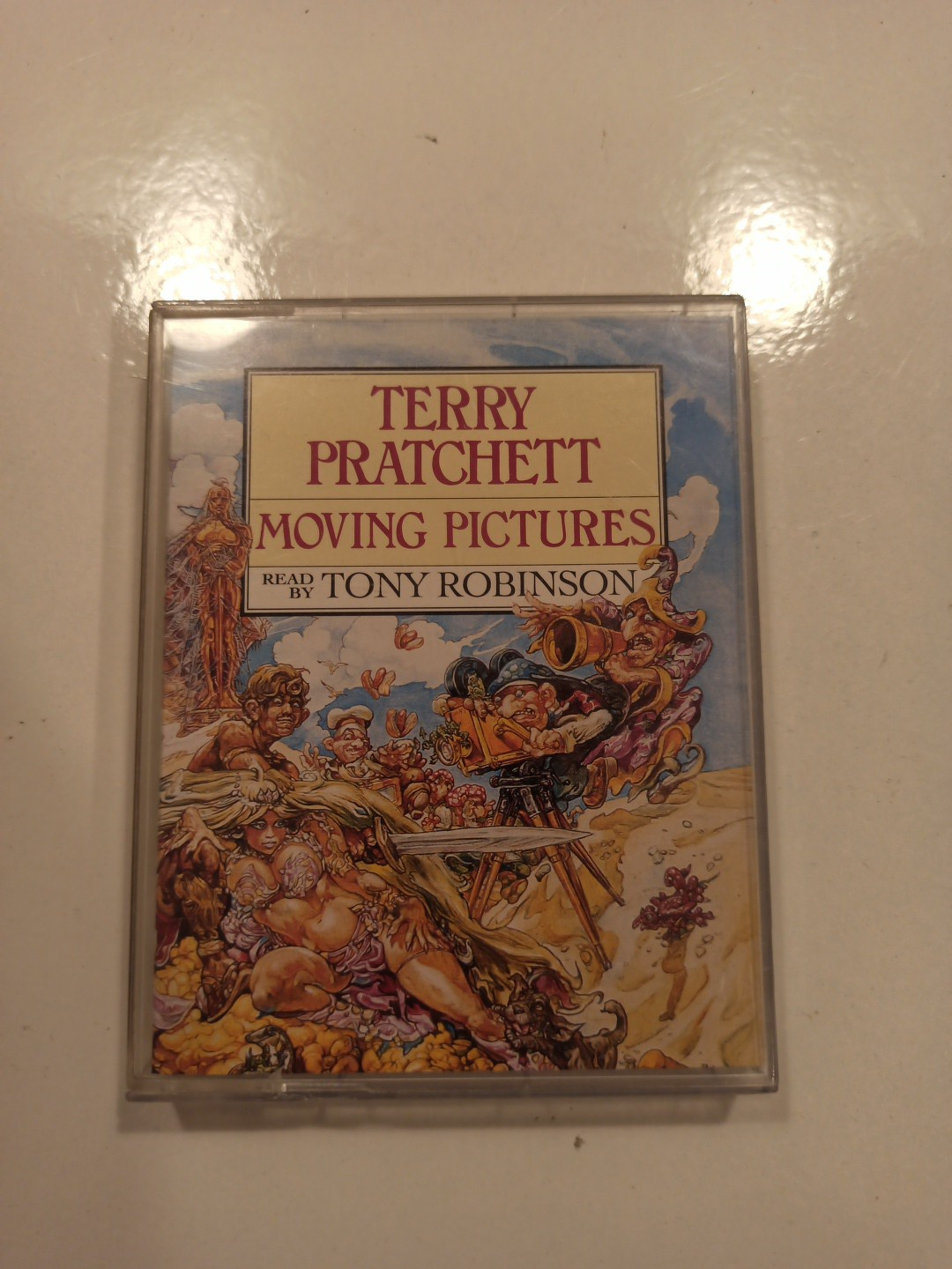 Moving Pictures by Terry Pratchett (Cassette, 1995)