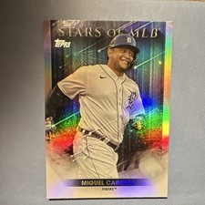 2022 Topps Series 2 Stars of MLB Miguel Cabrera SMLB-43 Tigers Card