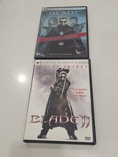 BLADE DVD LOT: Blade  2 AND Blade TRINITY Unrated
