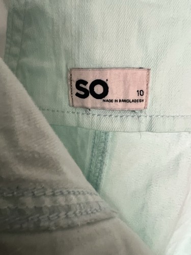 Girls Size 10 Mint Green Short Overalls - Picture 3 of 8