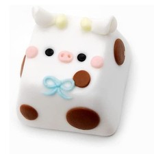Handmade Cartoon Calf Keycaps Cute PBT Base for ESC Key, Mechanical Keyboard ...