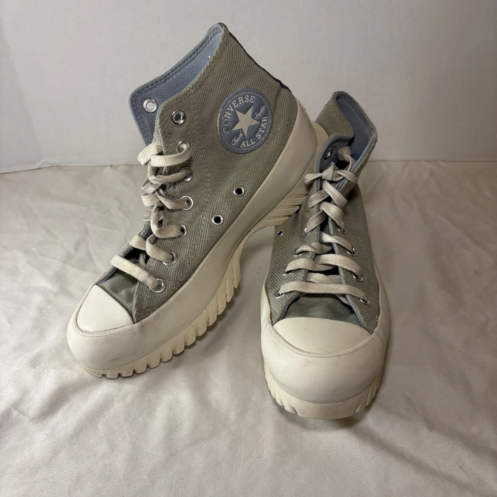 Converse Chuck Taylor 2.0 Lugged Sole Sneakers Summit Sage Ocean Retreat Size 7