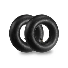(2 PACK) 4.10/3.50-4 Inner Tube with TR-87 Bent Valve Stem,Replacement for Ha...