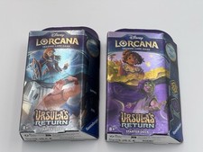 Set of 2 Starter Deck Ursula's Return Disney Lorcana TCG