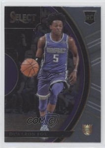 2017-18 Panini Select Concourse De'Aaron Fox #49 Rookie RC