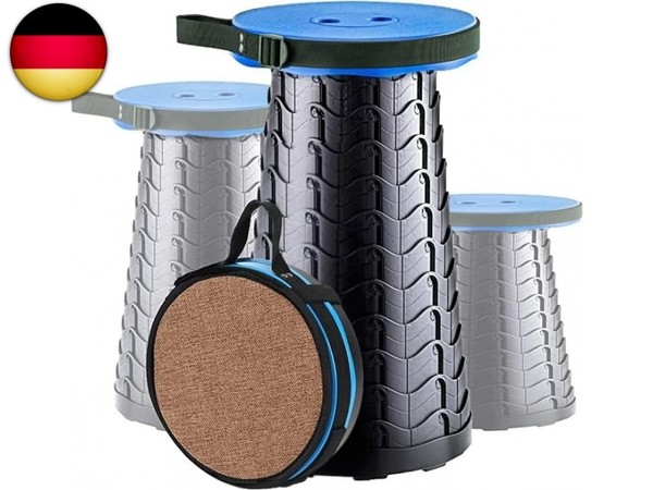 Verbesserter Klapphocker Mit Tragkraft 180 Kg, Faltbarer Campinghocker Mit-image