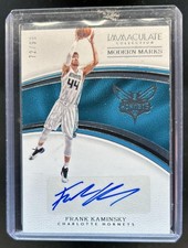 2016-17 Panini Immaculate Frank Kaminsky Modern Marks Auto #/99