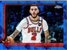 2025-26 Topps Chrome Sapphire Lonzo Ball #38 Sapphire Ice Chicago Bulls