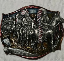 Native American Belt Buckle By Bergamot