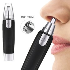 Electric Nose Ear Hair Trimmer Face Eyebrow Mustache Beard Shaver Clipper Unisex