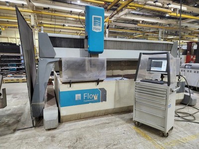 2016 Flow Mach 4 3020C 5-Axis Used CNC Waterjet For Sale