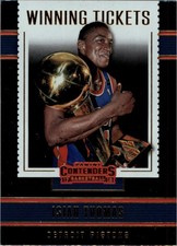 2017-18 Panini Contenders Winning Tickets #2 Isiah Thomas - BSK
