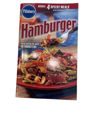 Vintage Pillsbury Hamburger Cook Booklet #270 August 2003