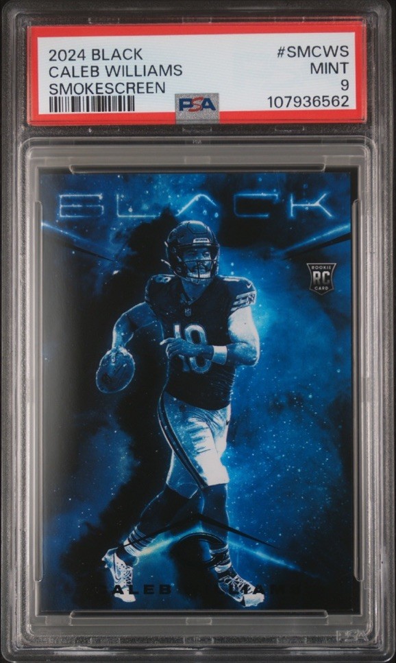 Caleb Williams 2024 Panini Black SMOKESCREEN RC Case Hit Pop 2 None Higher