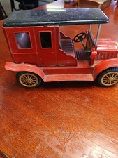 1950s Cadillac Sedan Friction Tin Car Vintage , Made in Japan