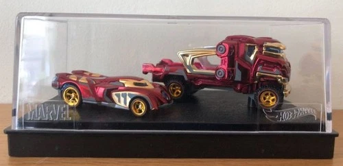 Hot Wheels MARVEL RED LINE CLUB IRON MAN HULKBUSTER IN CASE