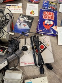 HUGE Nintendo NES Lot - 31 games; Console; Controllers; Gun; Turbo Stick