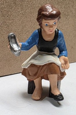 Vintage Handpainted Bully Bullyland Germany Disney Cinderella PVC Figure