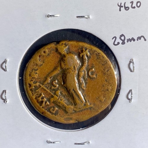 Genuine Ancient Roman Coin Emperor Antoninus Pius 138-161AD As Nice Details - Picture 6 of 8