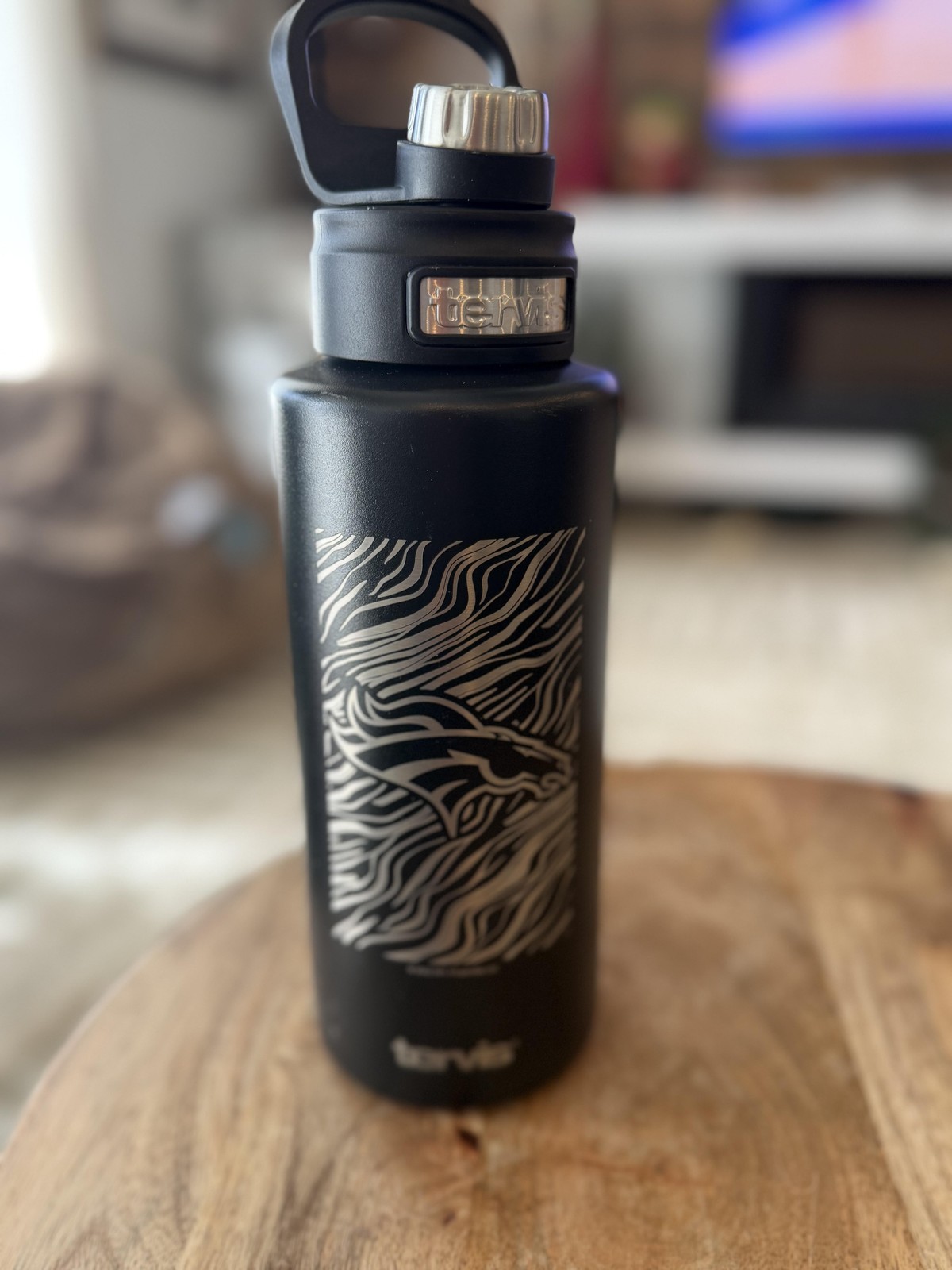 Black Nfl Football Tervis Stainless Steel Zebra