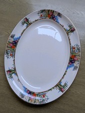 Art deco Keeling & co Losal ware The Dawnay platter/serving plate 11 7/8" superb