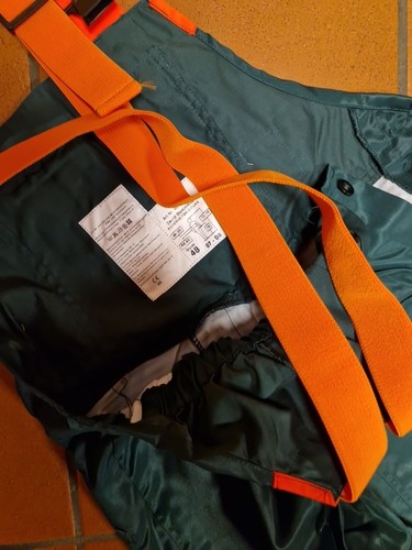 Schnittschutzhose, Latzhose David Dominicus, Größe 48, NEU - Bild 10 von 10