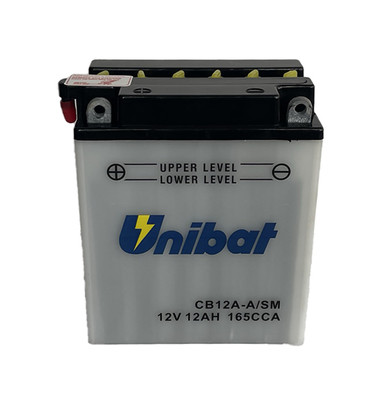 BATTERIE UNIBAT CB12 A A KAWASAKI GPZ500S (EN500D, E, F) 500 87-97 12AH 12V