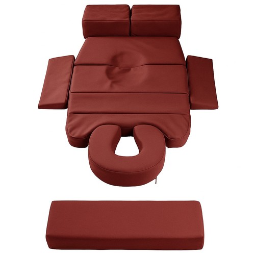 10pc Prenatal Massage Pillow Set - Maternity/Pregnancy Cushion Bolsters w/Case - Picture 5 of 19