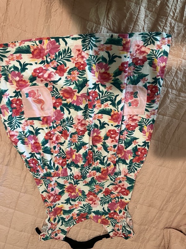 Lily & Dan White Floral Dress Size m 7/8