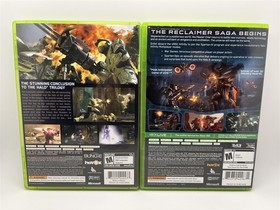 Microsoft Xbox 360 Halo 4 and Halo 3 Games Bundle Complete Tested