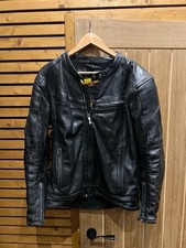 RST Classic Collection Contour Plus Leather Biker Black Jacket Body Armour Men’s