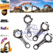 4X New Connecting Rod 3901567 3901567 3942579 For Cummins 6BT5.9 5.9L/6BT Engine