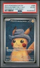 New Listingpikachu with grey felt hat psa 4