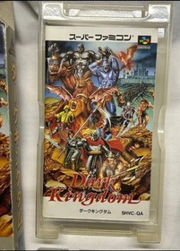 Super Famicom DARK KINGDOM Nintendo Cartridge Only 7300 sfc