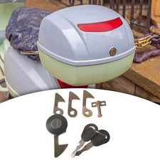 Verrou De Coffre Arrière Avec Clé Pour Moto Scooter