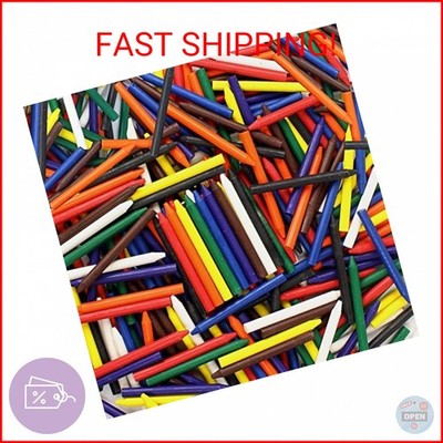 Craytastic! Bulk Unwrapped Crayons Case of 270 (9 colors, Wax) for Crafting, Par