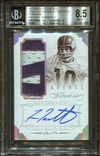 2014 Flawless Fran Tarkenton Flawless Greats Patch Auto Lot Complete Set 1/1 /5