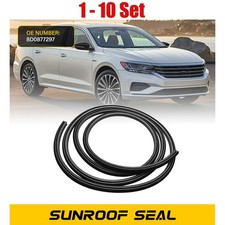8d0877297 Sunroof Weatherstrip Glass Seal Rubber 1-10set For 2012-2013 Vw Golf R