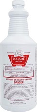 1 Quart Lucasol One Step Commercial Disinfectant All Purpose Cleaner Concentrate