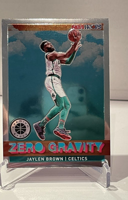 Jaylen Brown 2019-20 Panini Hoops Premium Stock Zero Gravity Boston Celtics#13