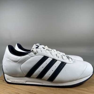 Adidas Country Attitude 2006 Lifestyle Sz 9.5 White Blue Met 663781 White