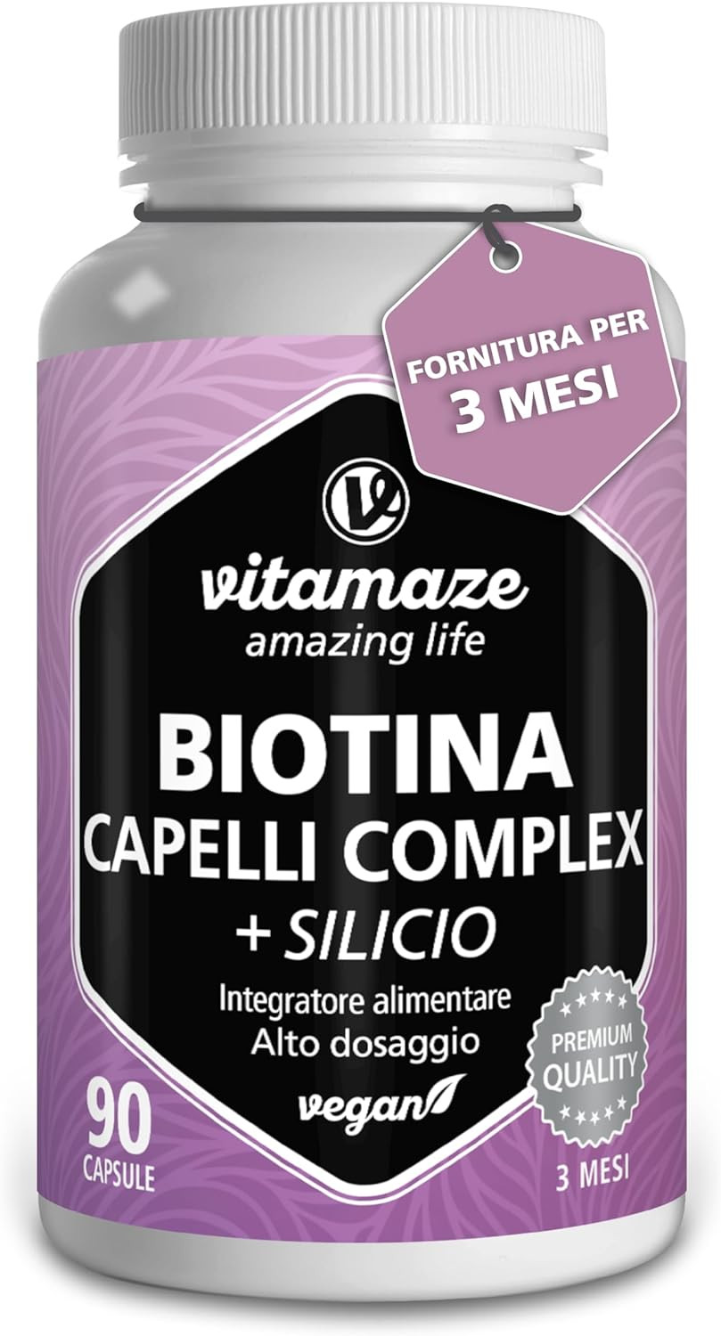 Biotina e Zinco High Performance | Integratore Capelli e Unghie 2026