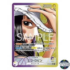 Nico Robin L OP09-062 Parallel Manga  One Piece Card JPN