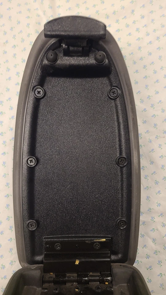 00-07 Ford Focus Consola Central Apoyabrazos Compartimento Reposabrazos Gris Foto 3 de 4