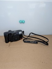 Olympus Infinity Zoom 200 Quartz Date 35mm Film Camera Black Tested - No Bat Cov