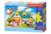 5904438003525 Puzzle 30 ElementóW. Straż PożArna W Akcji Castorland