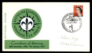 Mayfairstamps Australia 1966 Scouts Symbol Corroboree of Discovery Cover cca_064