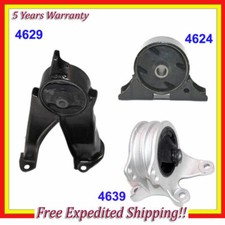 Motor Trans Mount For Mitsubishi Galant Eclipse 2.4l 3pcs 4624 4629 4639 M962